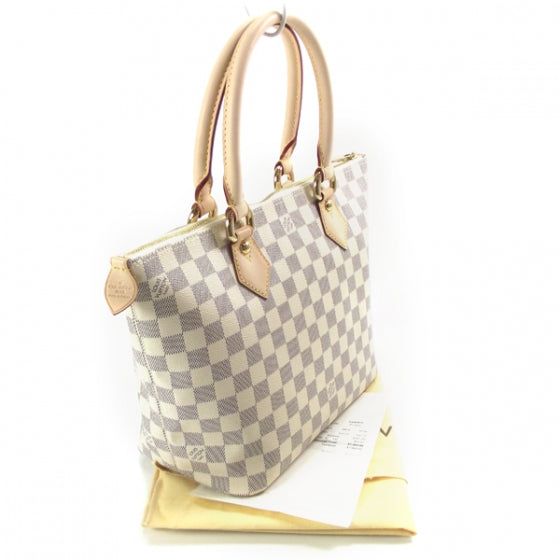 Louis Vuitton Damier Azur Saleya PM 3 of 8