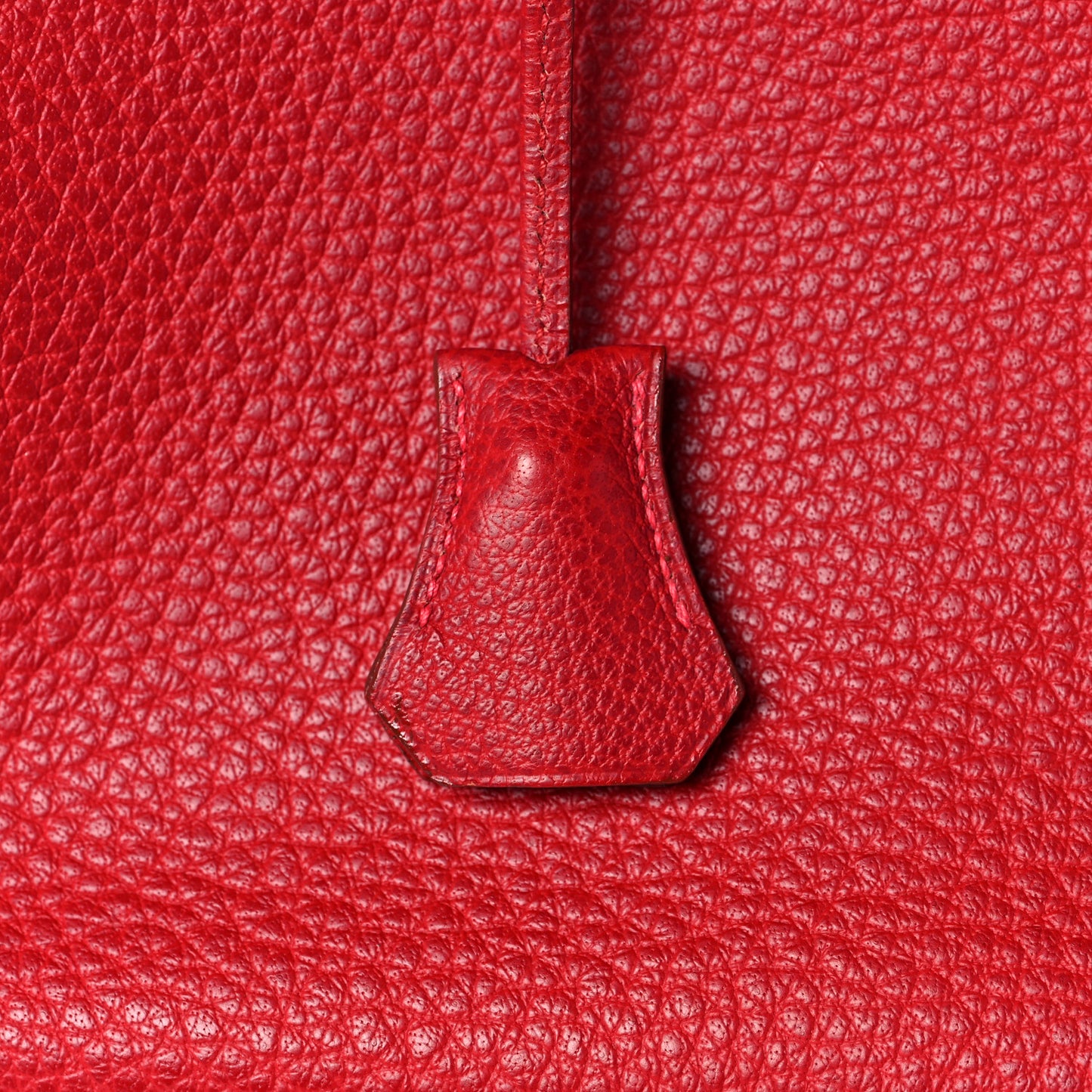 Buffle Skipper Birkin 35 Rouge Vif