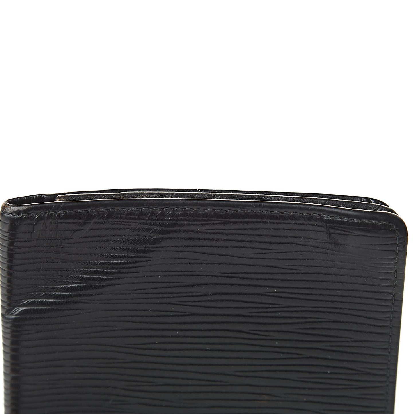 Epi Checkbook Card Holder Black