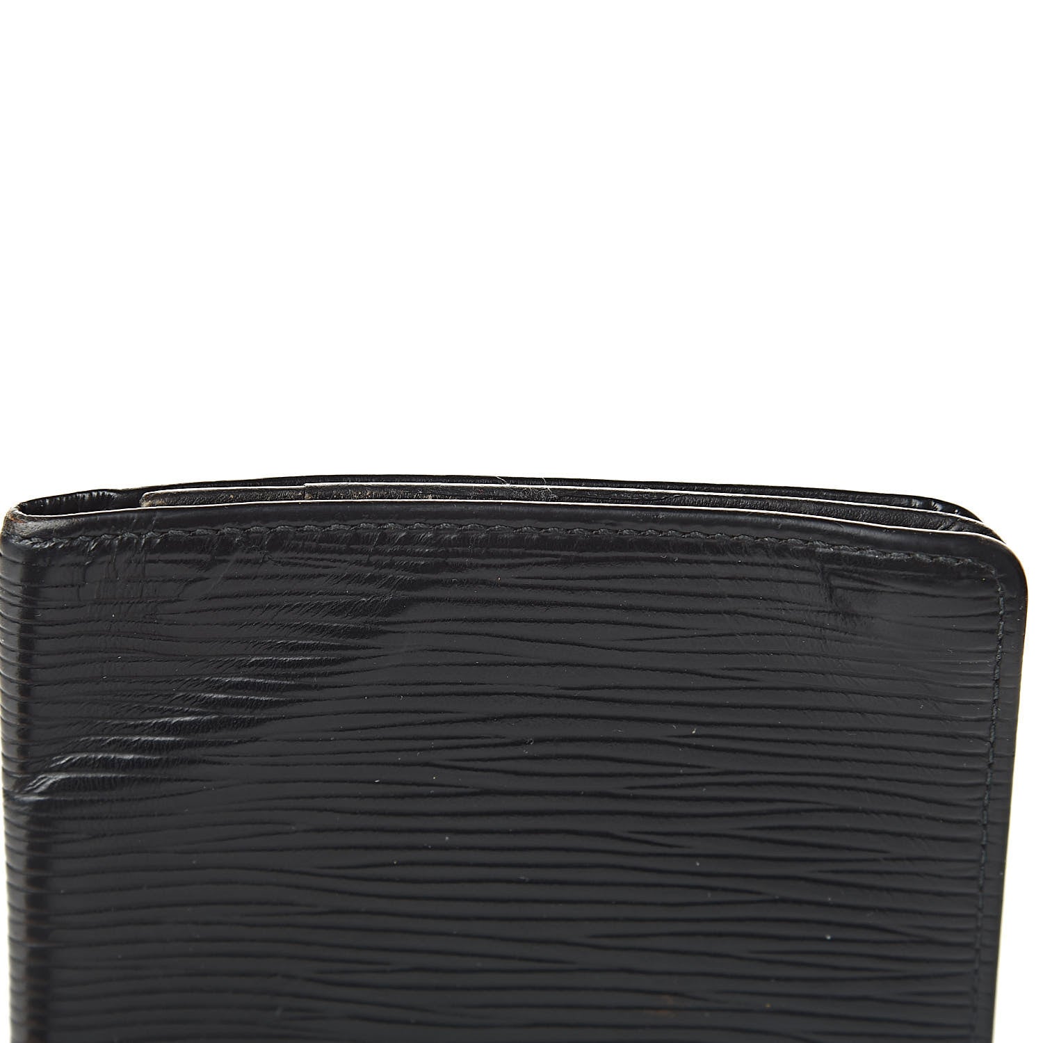Louis Vuitton Epi Checkbook Card Holder Black 8 of 16