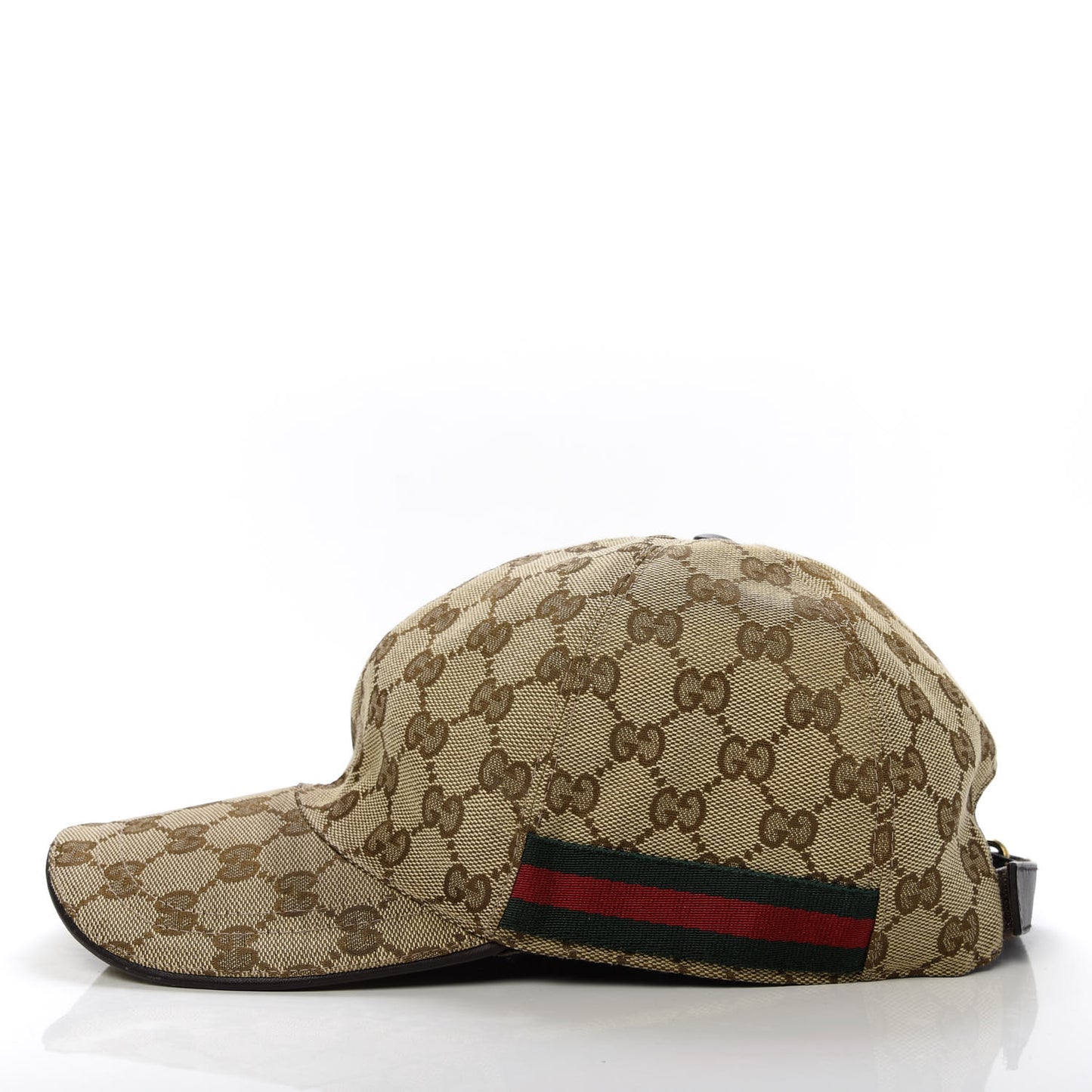 Monogram Web Baseball Hat XL Beige Cocoa