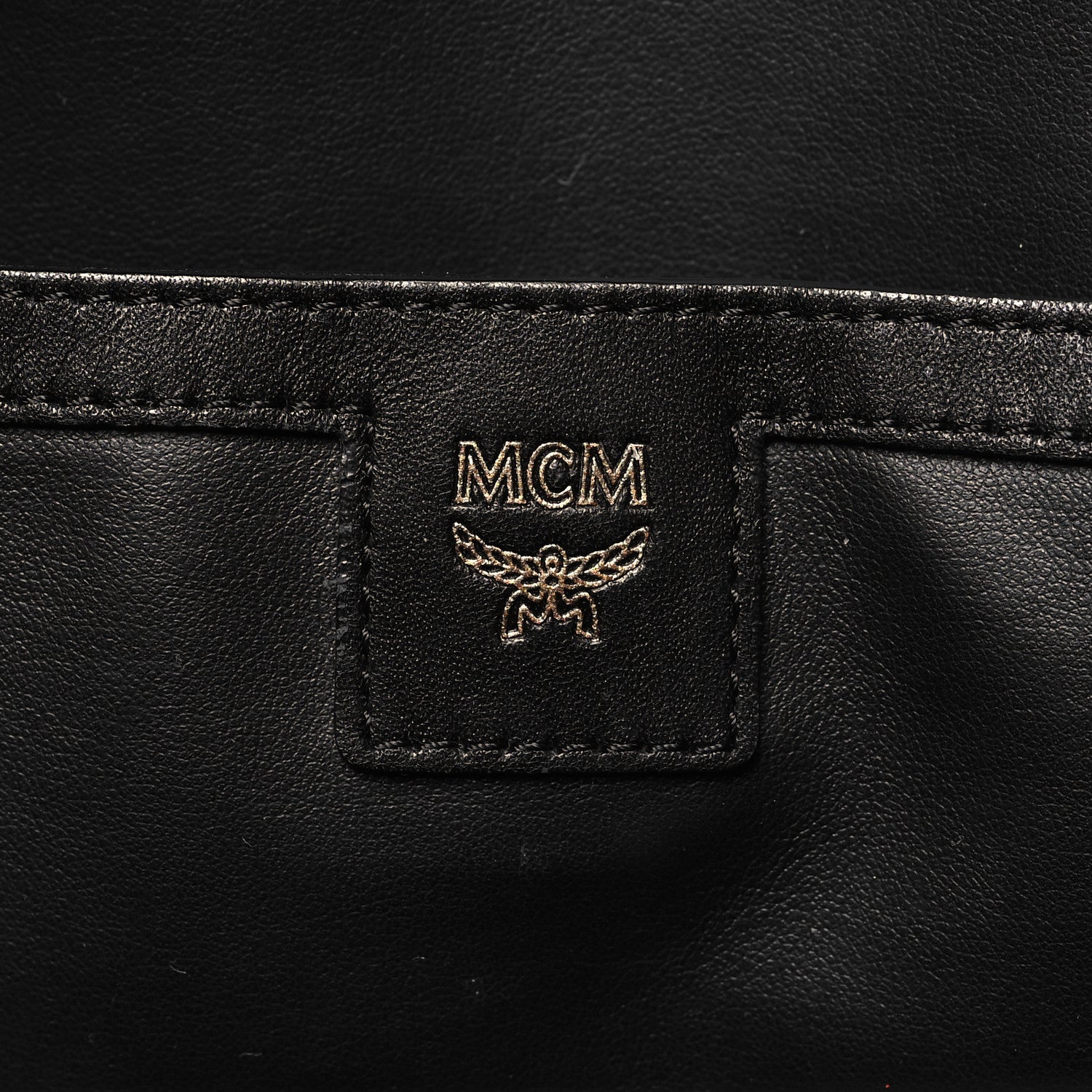 MCM Visetos Medium Side Studs Stark Backpack Cognac 6 of 11