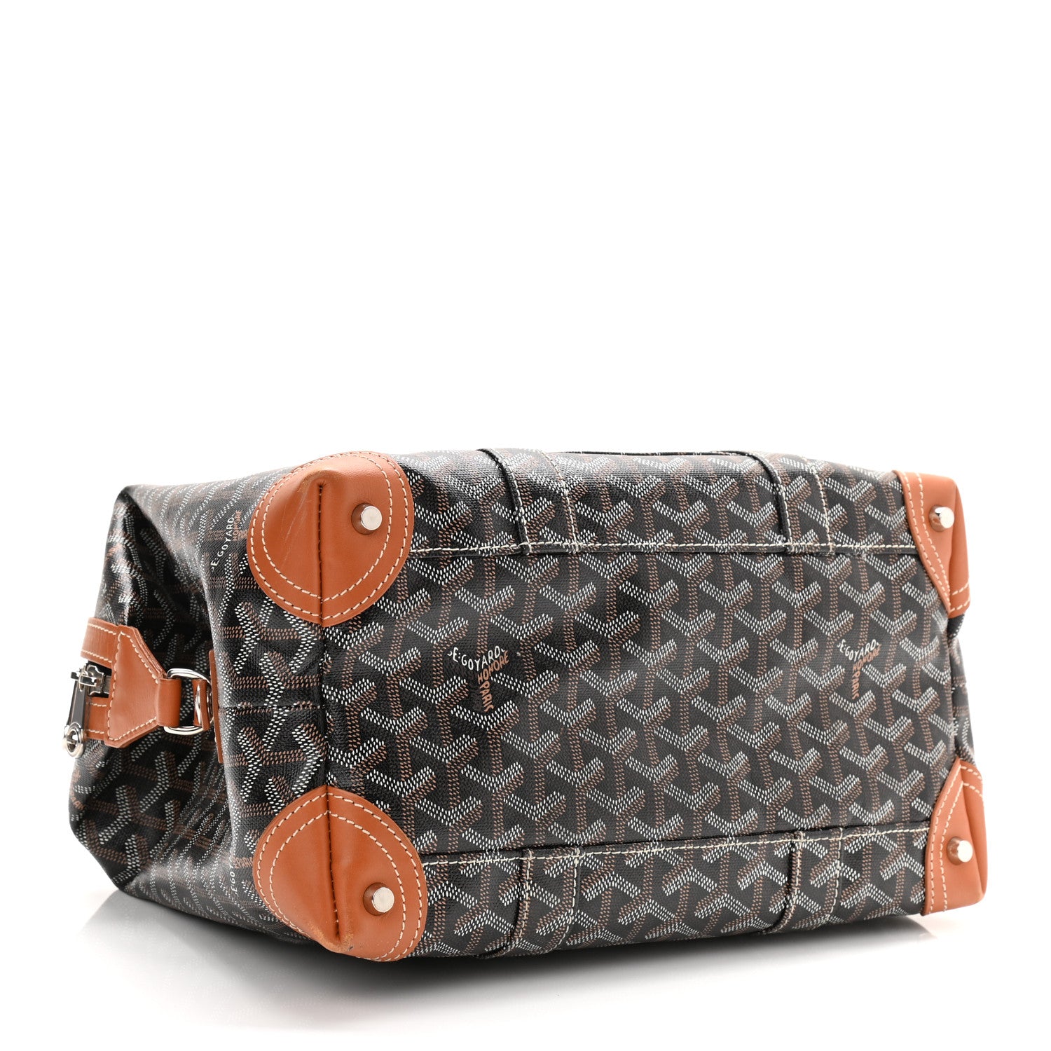 Goyard Goyardine Boeing 30 Black Gold 3 of 9