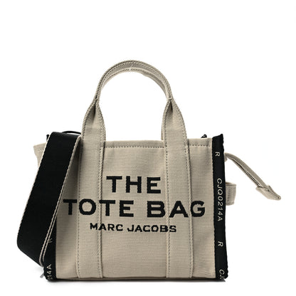 Marc Jacobs Jacquard Small The Traveler Tote Bag Warm Sand 1 of 6