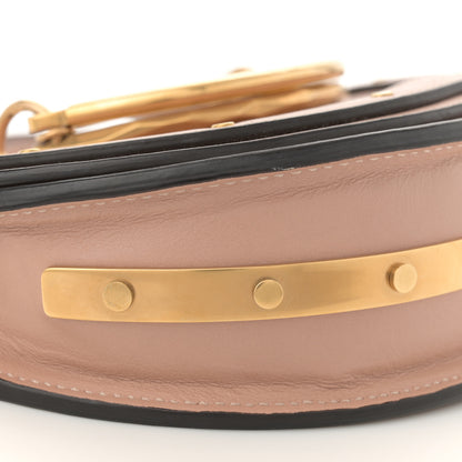 Chloe Calfskin Small Nile Bracelet Minaudiere Bag Biscotti Beige 9 of 11
