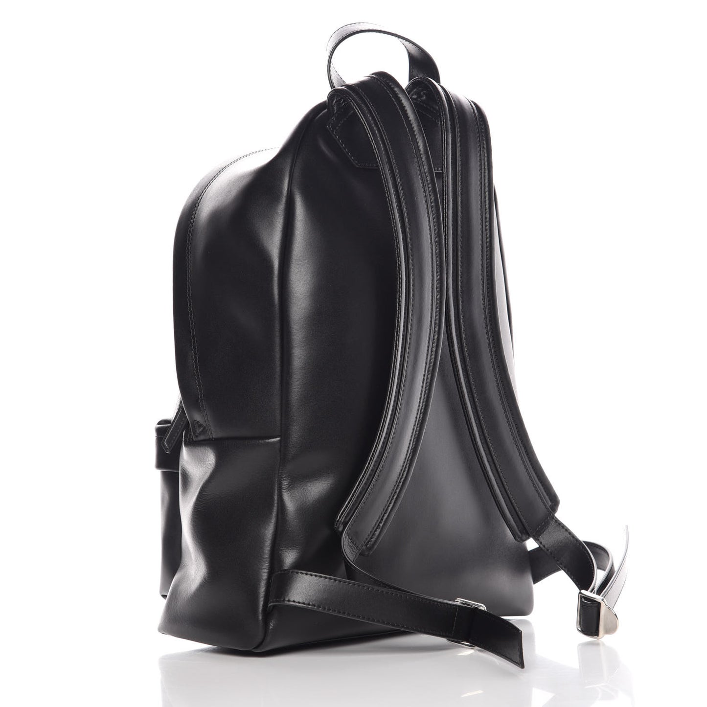 Calfskin Star Small Backpack Black
