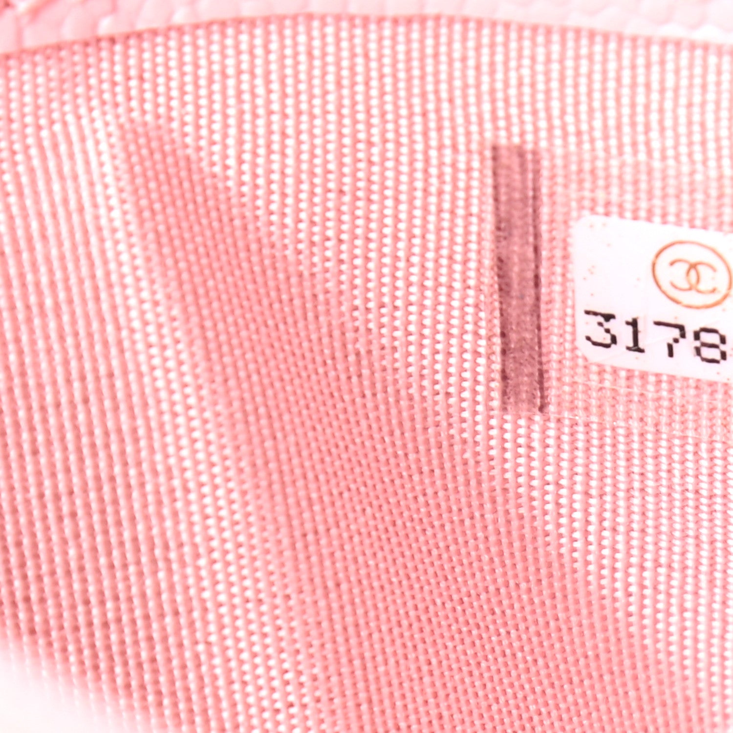 Chanel Caviar Quilted Card Holder Pink 8 of 8