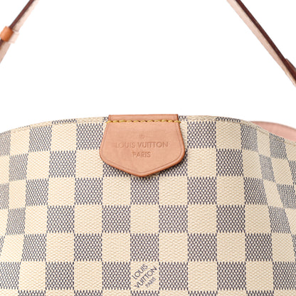 Louis Vuitton Damier Azur Graceful MM Rose Ballerine 12 of 12