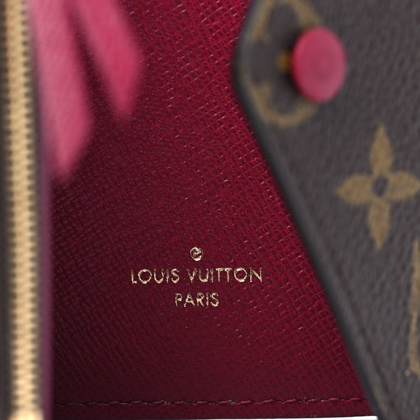 Monogram Victorine Wallet Fuchsia