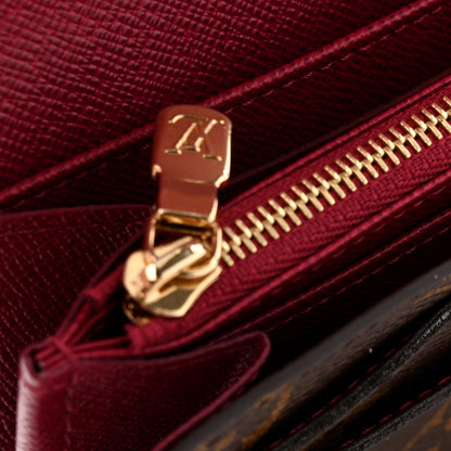 Louis Vuitton Monogram Sarah Wallet NM Fuchsia 9 of 11