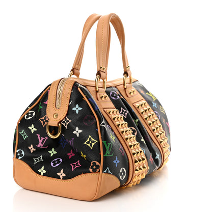 Louis Vuitton Monogram Multicolor Courtney MM Black 2 of 12