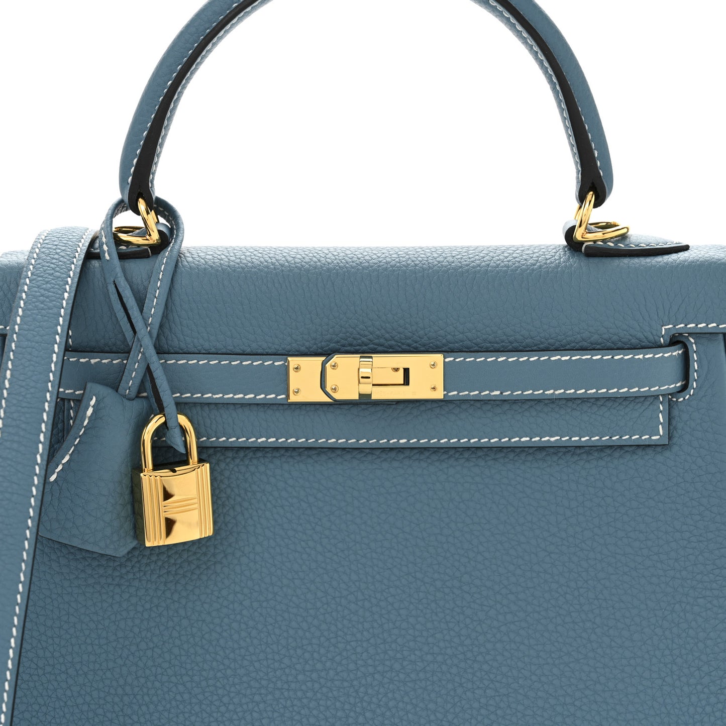 Togo Kelly Retourne 25 New Blue Jean