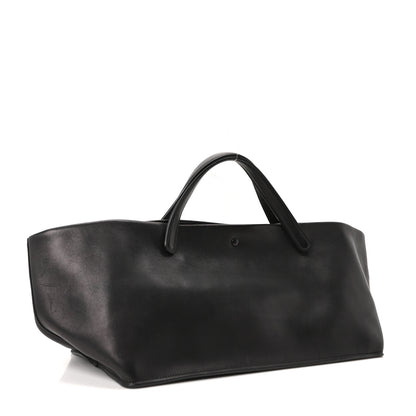 The Row Polished Saddle Calfskin Idaho Top Handle Black 3 of 9