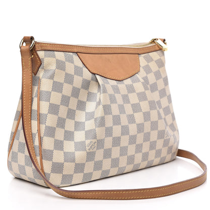 Louis Vuitton Damier Azur Siracusa PM 3 of 14