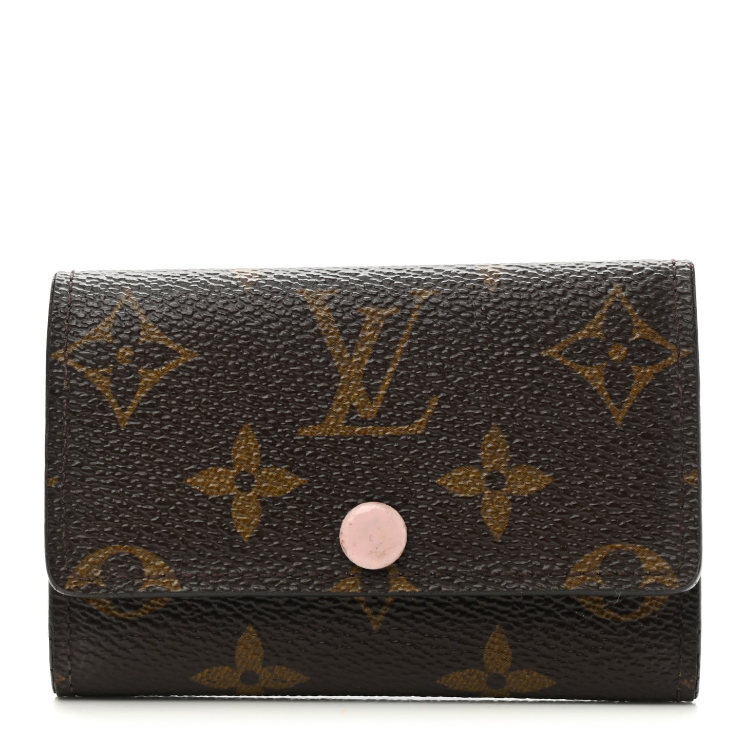Monogram Multicles 6 Key Holder Rose Ballerine
