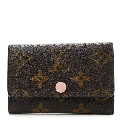 Louis Vuitton Monogram Multicles 6 Key Holder Rose Ballerine 1 of 10
