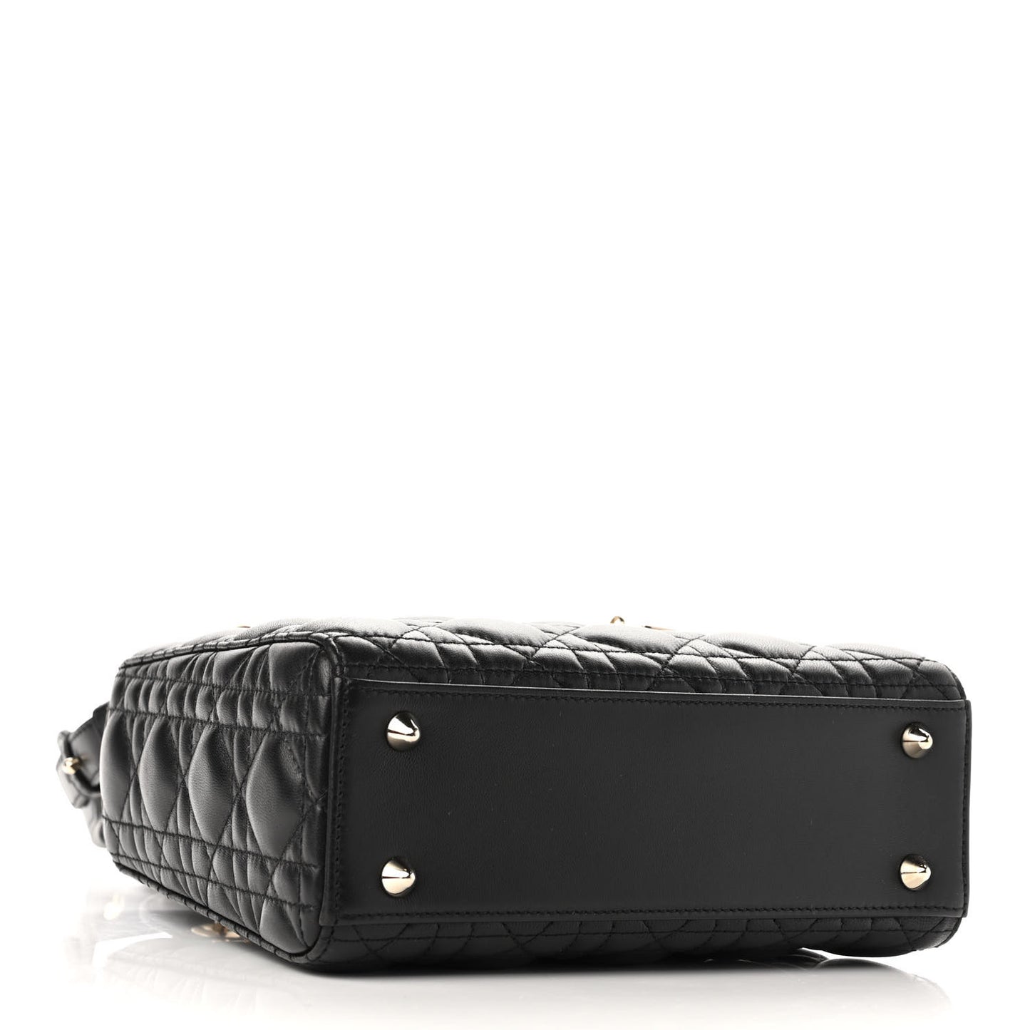 Lambskin Cannage Small My ABCDior Lady Dior Black