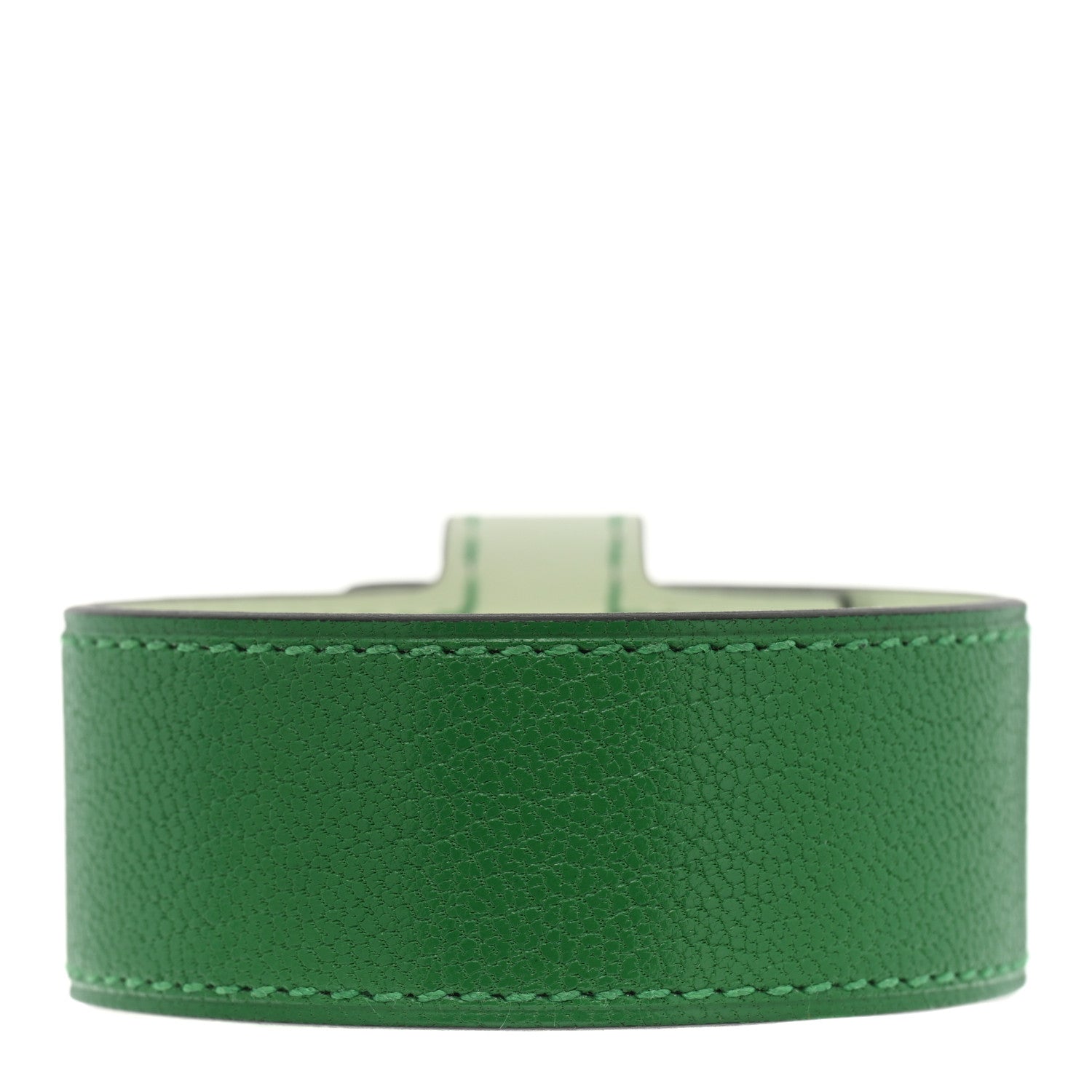Hermes Chevre Mysore Kelly Twist Bracelet T2 Bambou 3 of 6