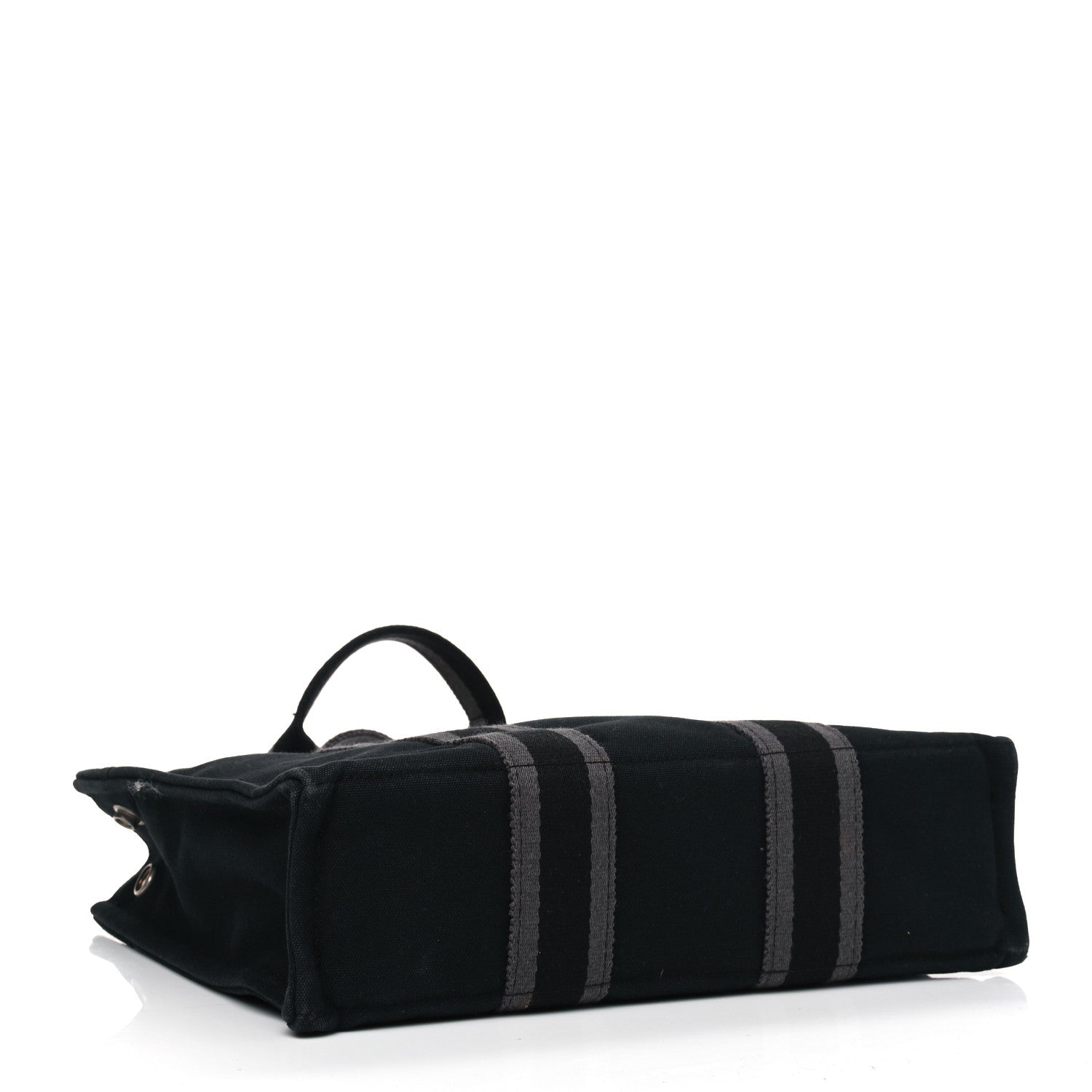 Hermes Canvas Herline PM Tote Black 3 of 9