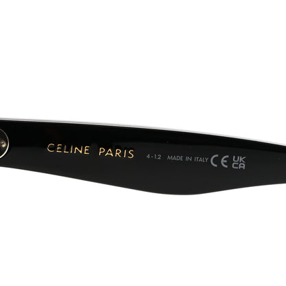Celine Acetate Polarized Oversized Sunglasses CL4055IN Black 5 of 7
