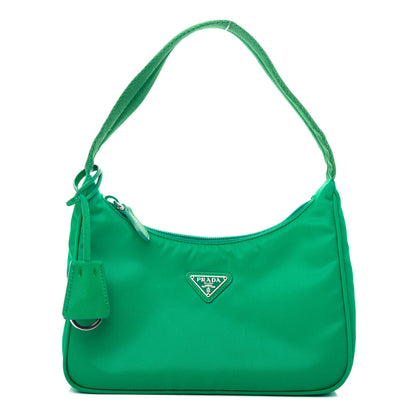 Prada Tessuto Nylon Mini Re-Edition 2000 Bag Menta 1 of 11