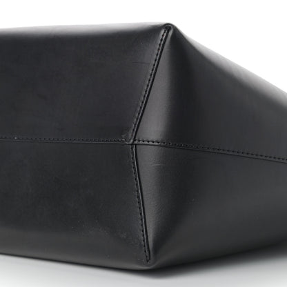 Mansur Gavriel Vegetable Tanned Calfskin Bucket Bag Black Flamma 10 of 15