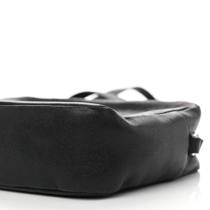 Saint Laurent Lambskin Monogram Embossed Small Lou Camera Bag Black 8 of 11