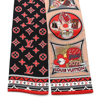 Louis Vuitton Silk Monogram Louis In A Comic Bandeau 2 of 3