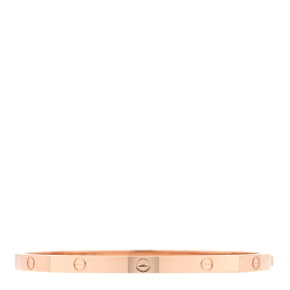 Cartier 18K Pink Gold Small LOVE Bracelet 16 1 of 5