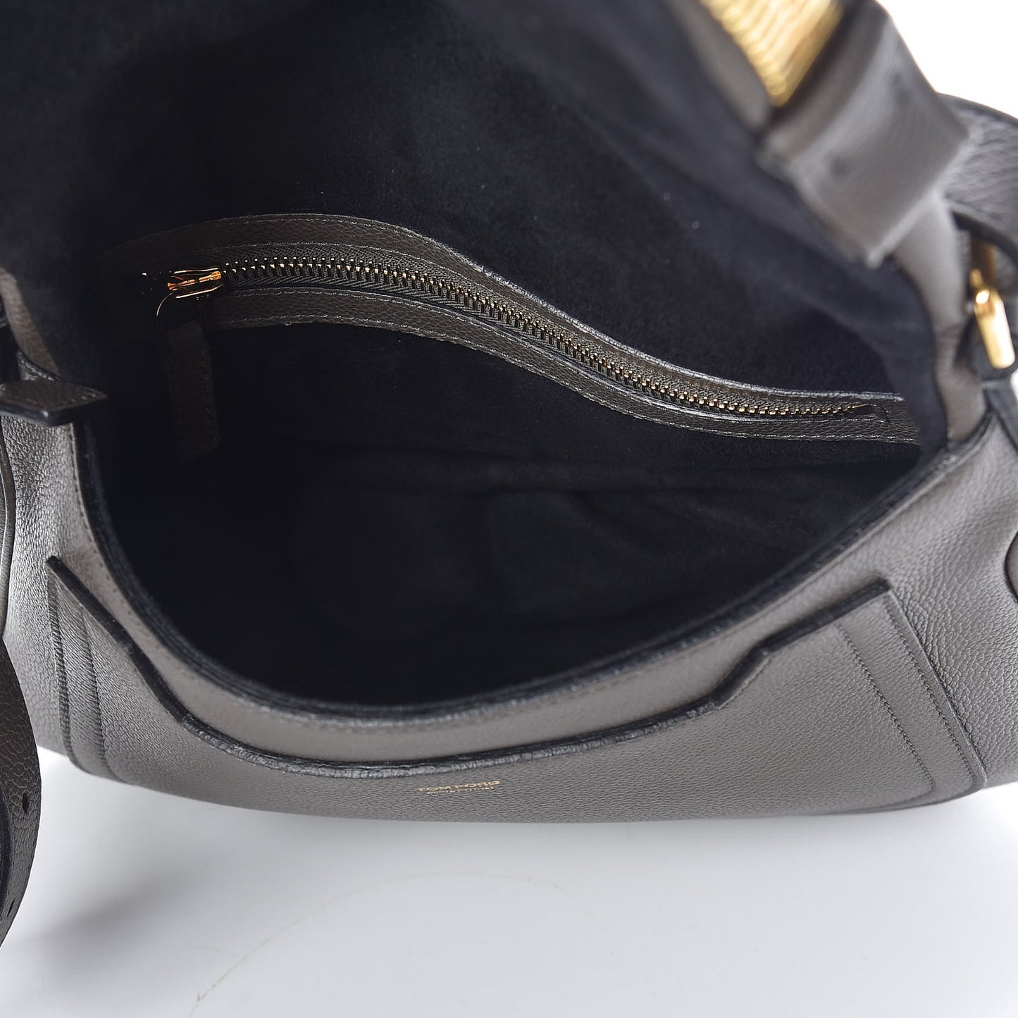 Calfskin Medium Jennifer Crossbody Grey