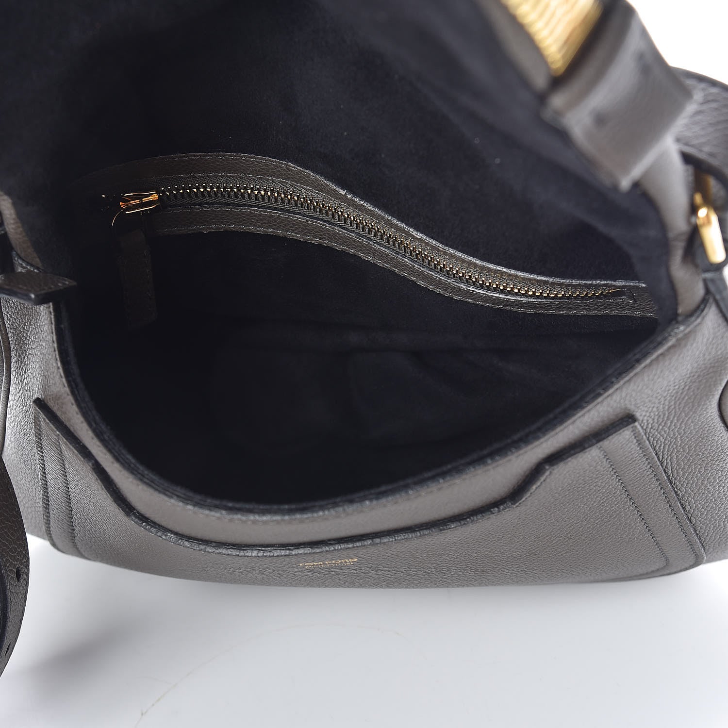 Tom Ford Calfskin Medium Jennifer Crossbody Grey 5 of 16