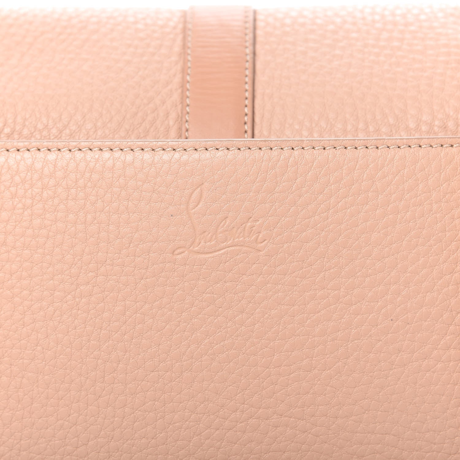 Christian Louboutin Soft Calfskin Small Sweety Charity Shoulder Bag Nude 10 of 10