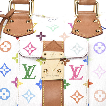 Louis Vuitton Monogram Multicolor Speedy 30 White 8 of 10