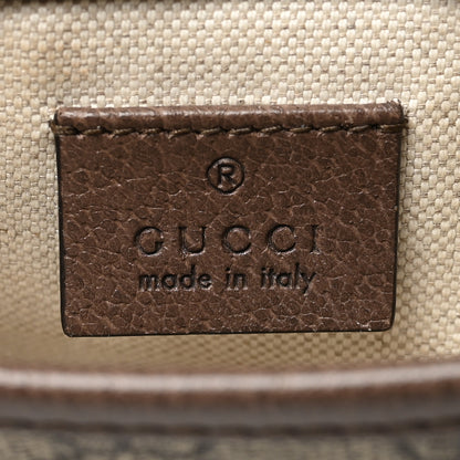 Gucci GG Supreme Monogram Neo Vintage Web Belt Bag Brown 6 of 10