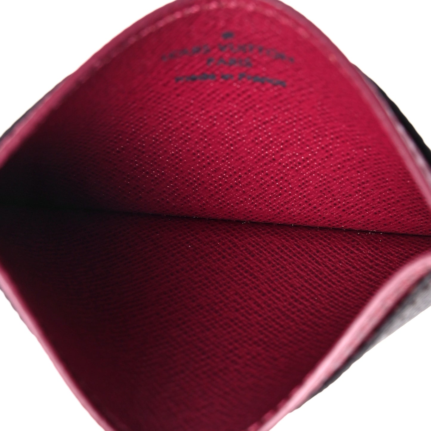 Monogram Card Holder Fuchsia