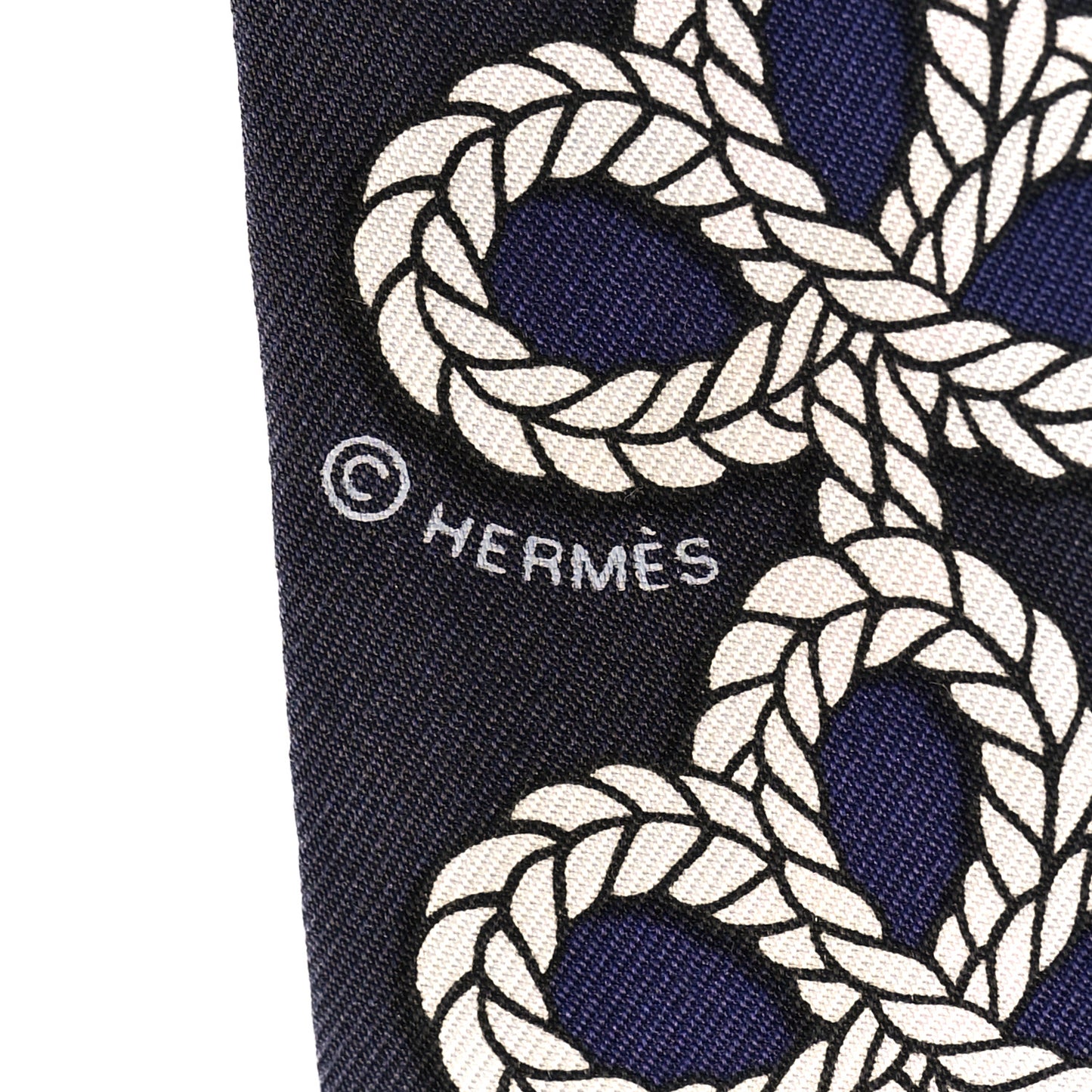 Silk Galons Et Brandebourg Twilly Indigo Rose Vif Marine
