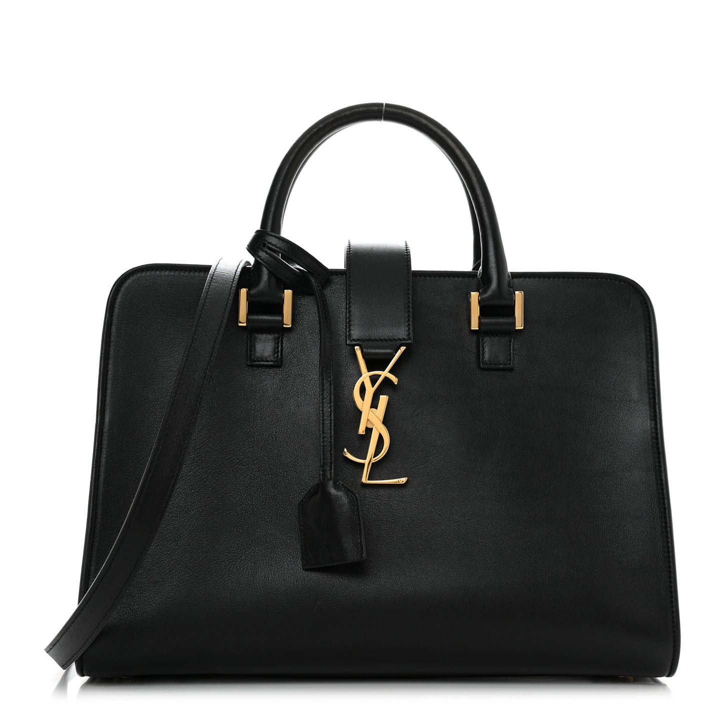 Smooth Calfskin Small Cabas Monogram Black