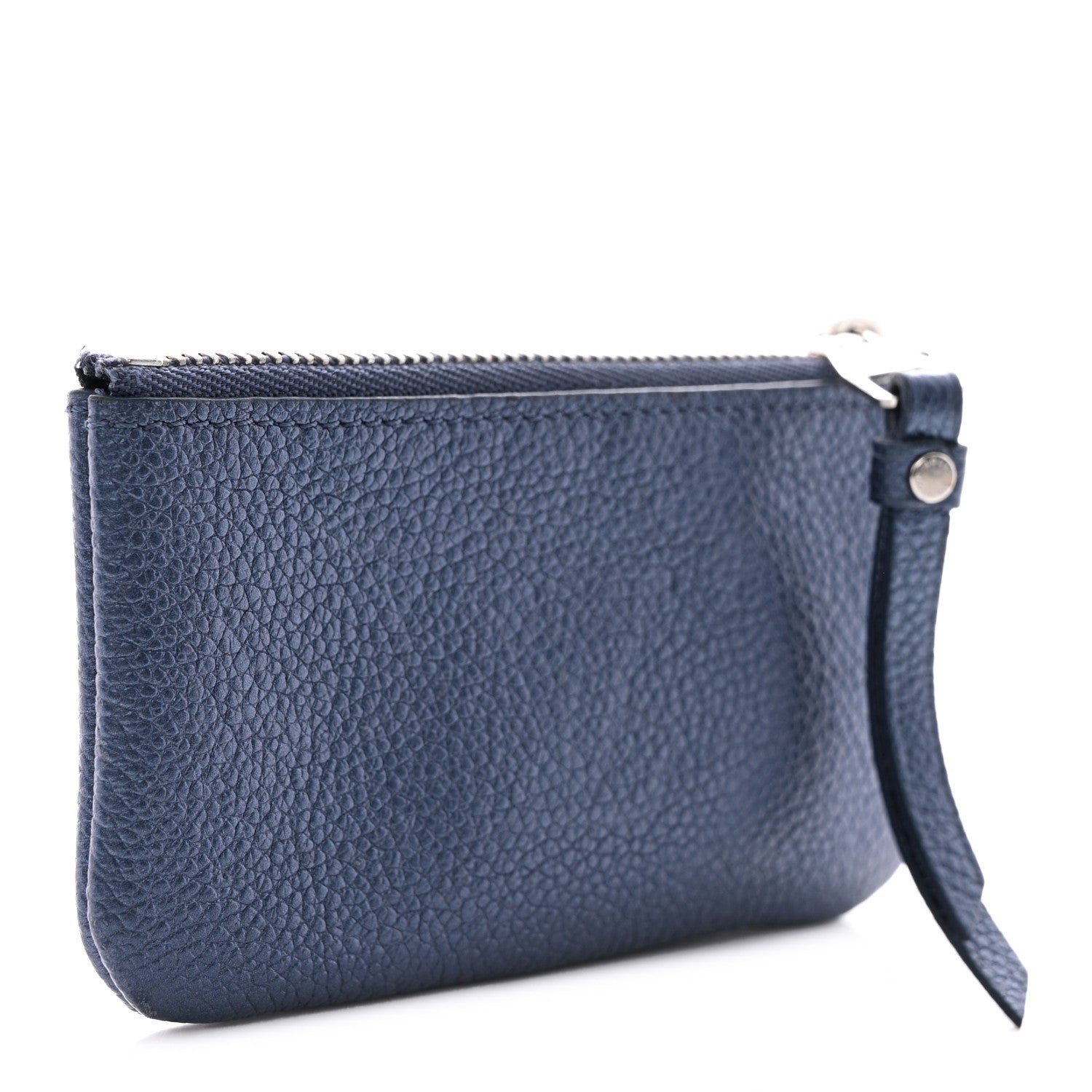 Louis Vuitton Metallic Empreinte Monogram Giant Key Pouch Navy Nacre 3 of 8