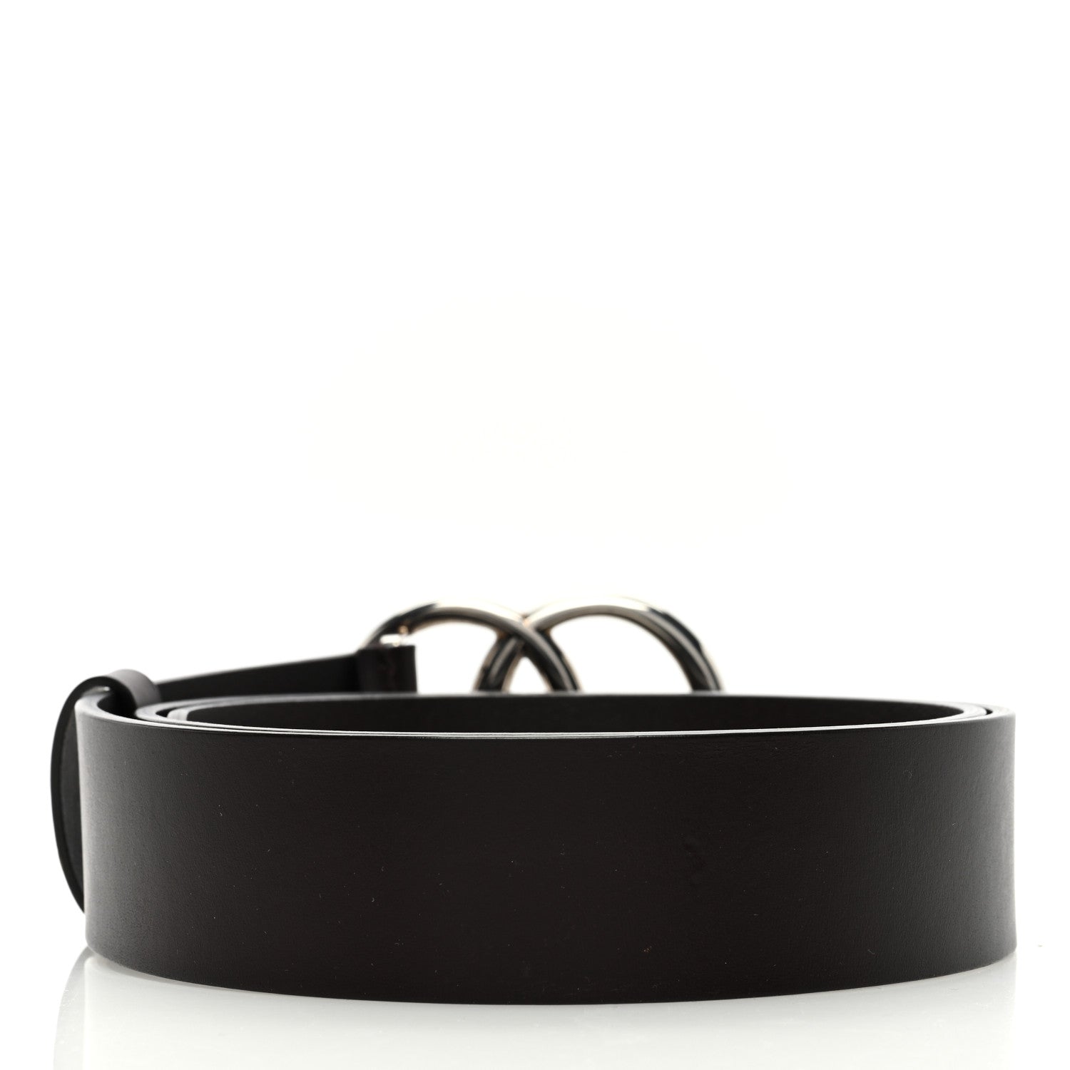 Gucci Smooth Calfskin Double G 40mm Belt 95 38 Dark Brown 2 of 5