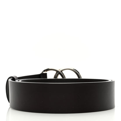 Gucci Smooth Calfskin Double G 40mm Belt 95 38 Dark Brown 2 of 5