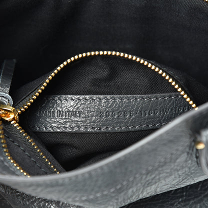 Balenciaga Agneau Classic Gold Hardware Mini City Gris Fossile 7 of 10