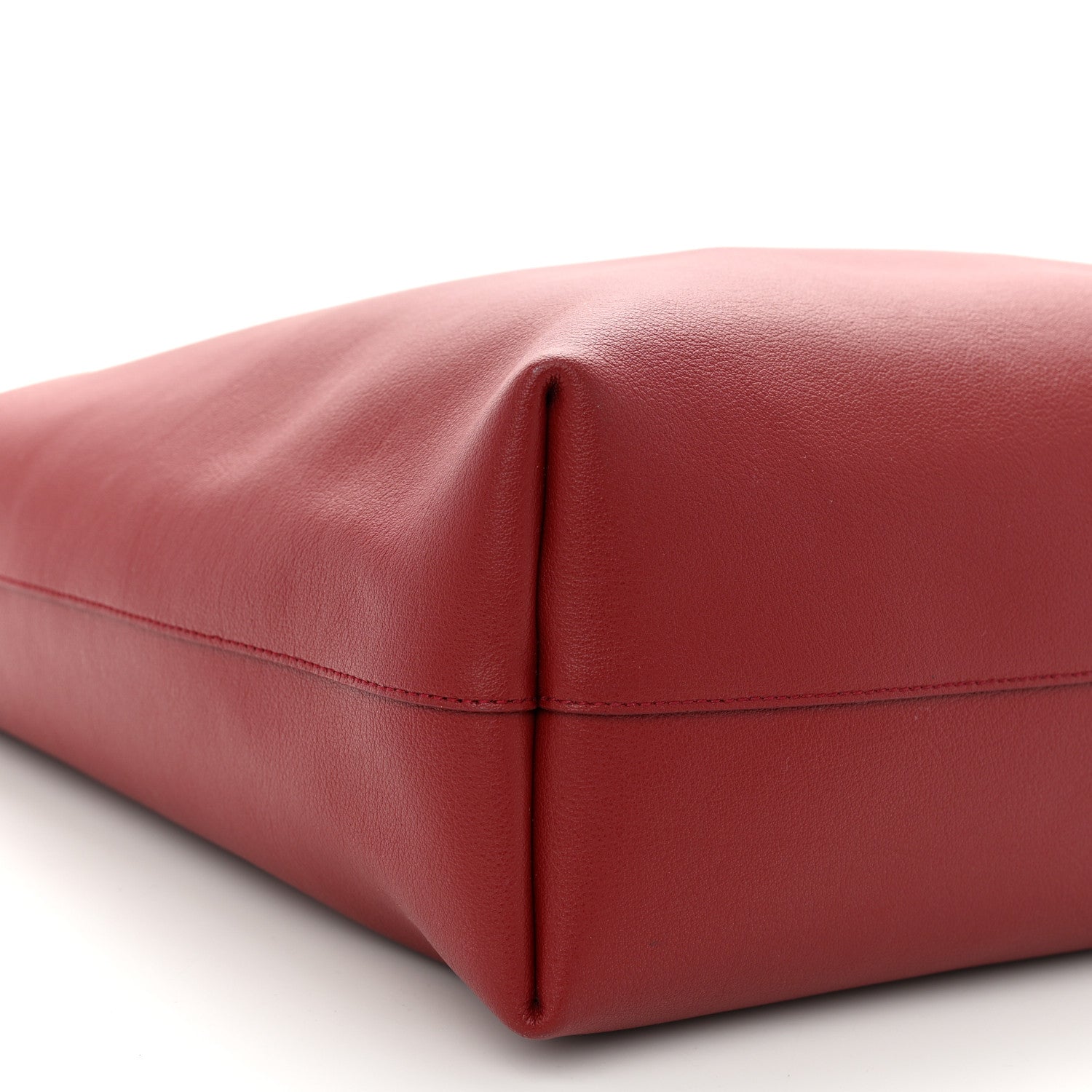 Saint Laurent Calfskin Large Shopping Tote Opyum Red 10 of 12