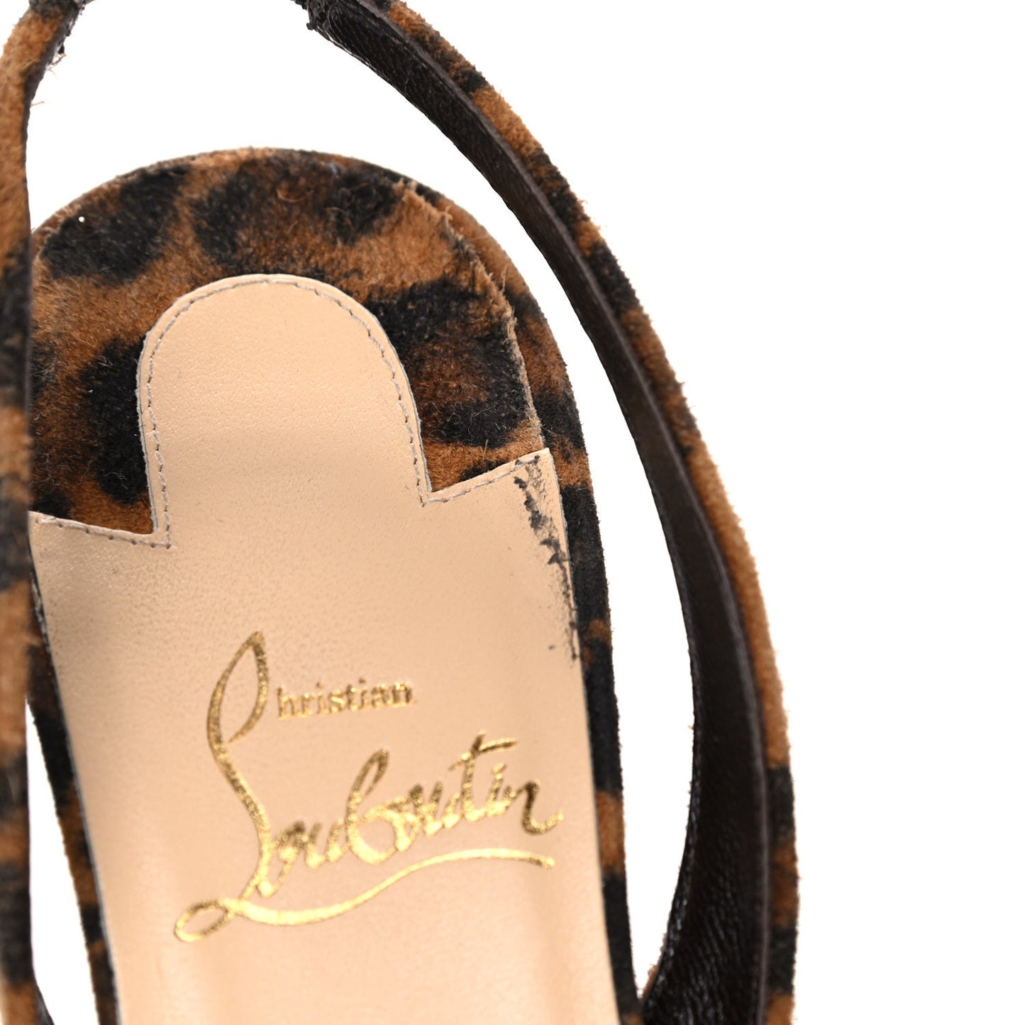 Veau Velours Taralita 85 Thong Sandals 37 Leo