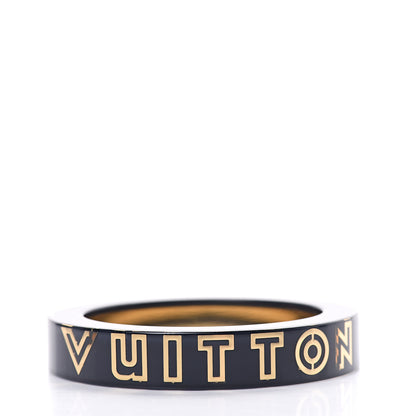 Louis Vuitton Resin Wanted Bracelet M Black 2 of 6