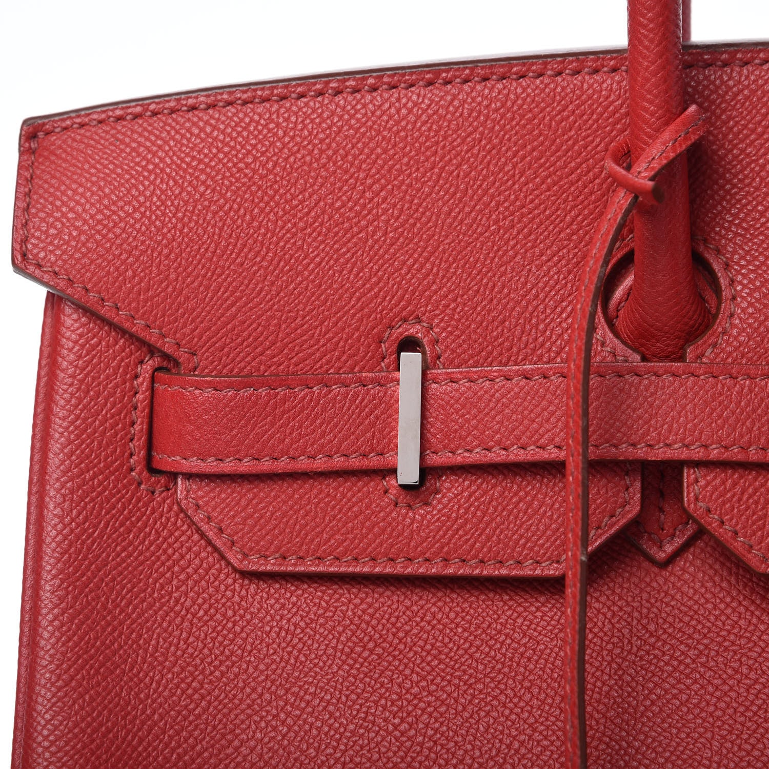 Hermes Epsom Birkin 35 Rouge Garance 11 of 14