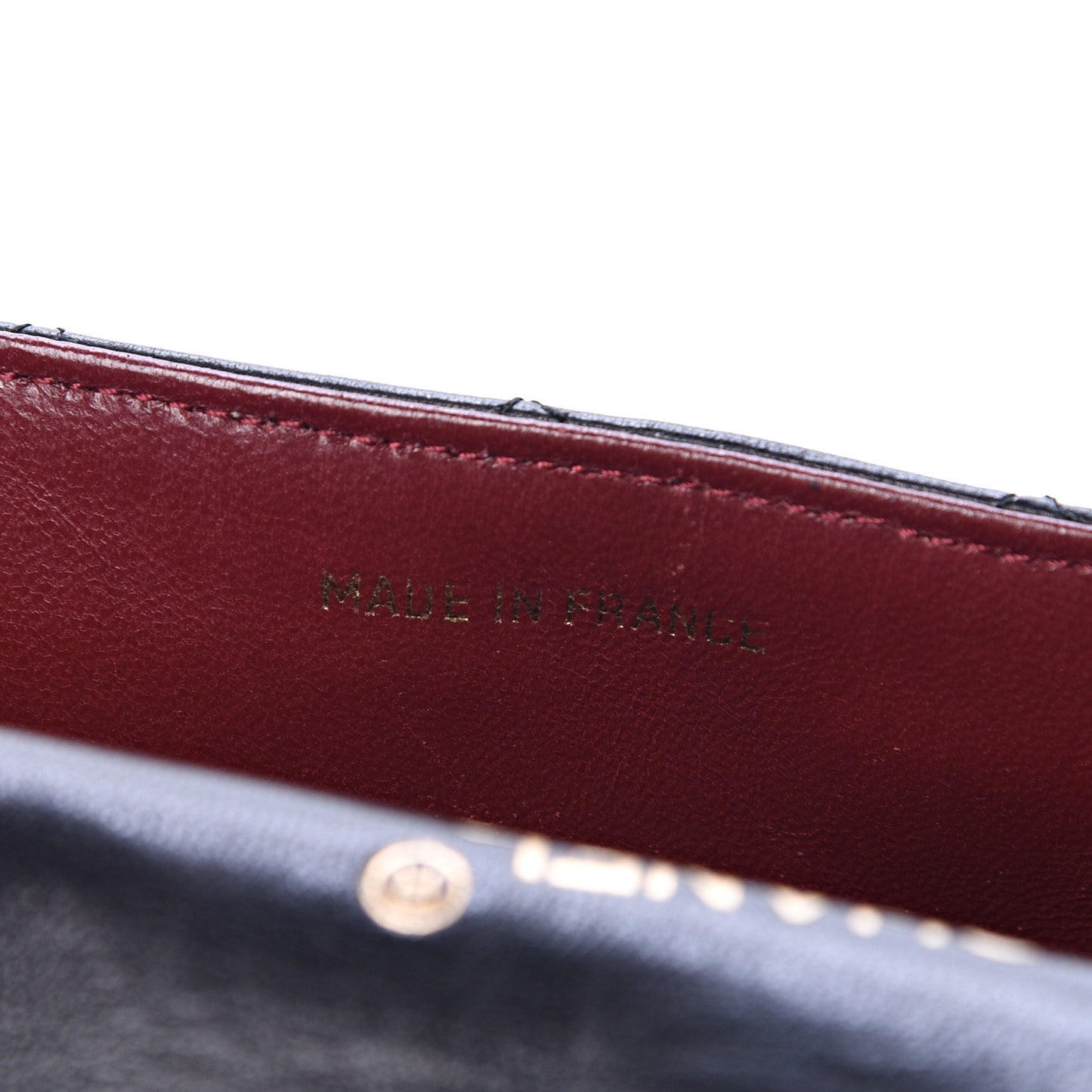 Lambskin Quilted Small Single Flap Black