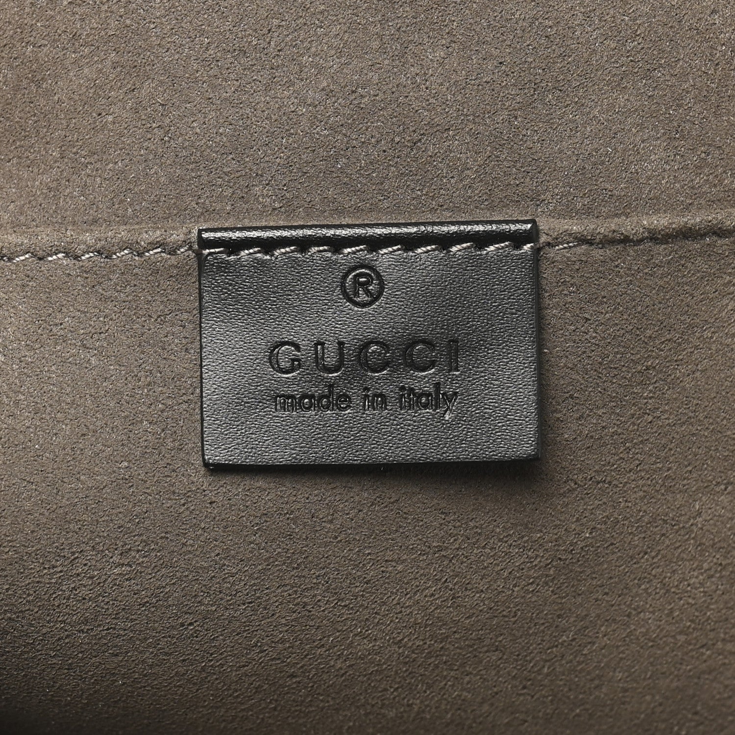 Gucci Guccissima Sling Backpack Black 6 of 10