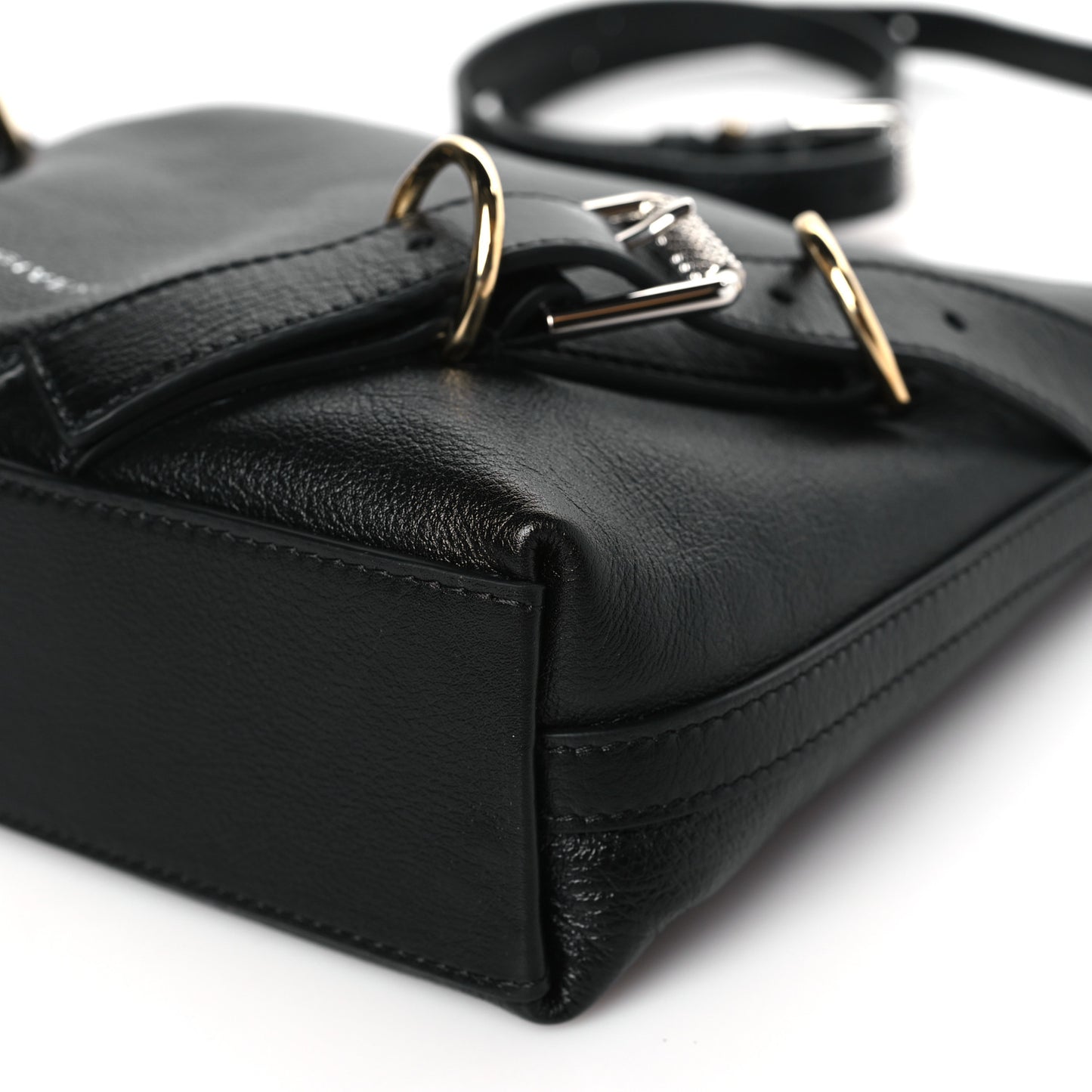 Calfskin Small Voyou Bag Black