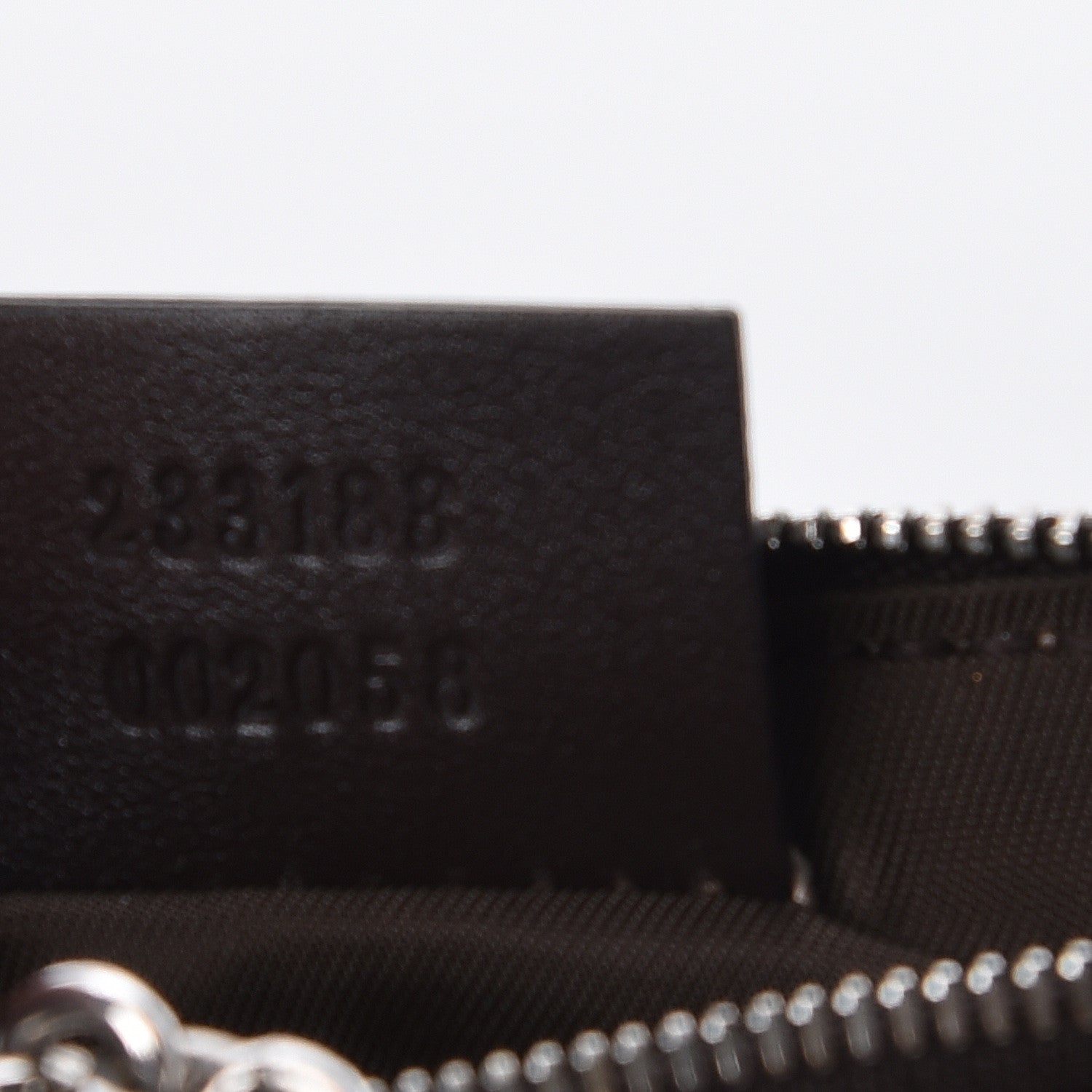Gucci GG Supreme Monogram Selleria Key Case Beige Ebony Cocoa 7 of 7