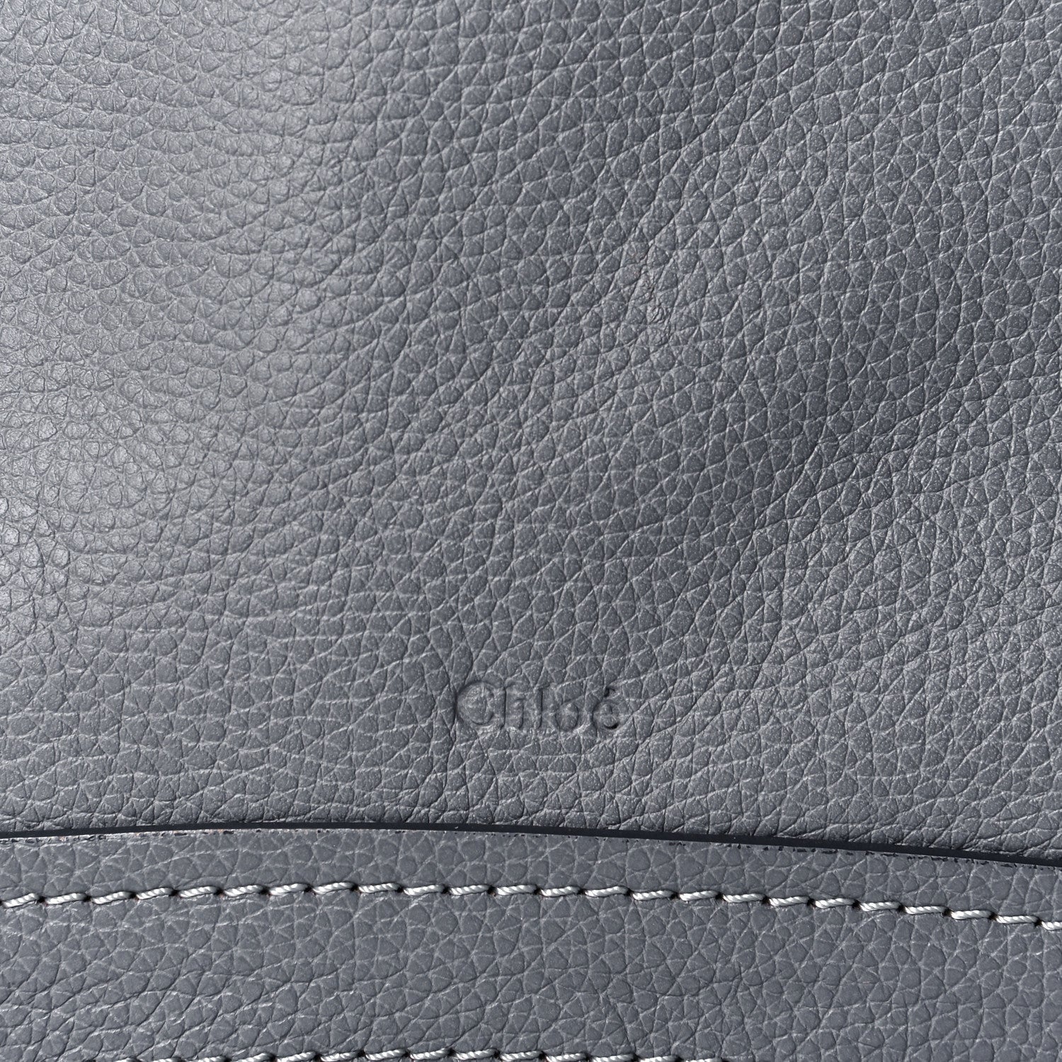 Chloe Calfskin Medium Paraty Cashmere Grey 7 of 12